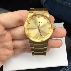 Gold Nixon watch